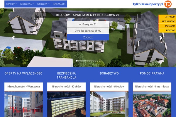tylkodeweloperzy.pl site used Td