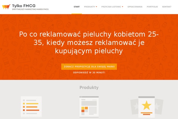Roots theme site design template sample