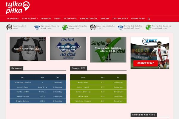 tylkopilka.pl site used Herald