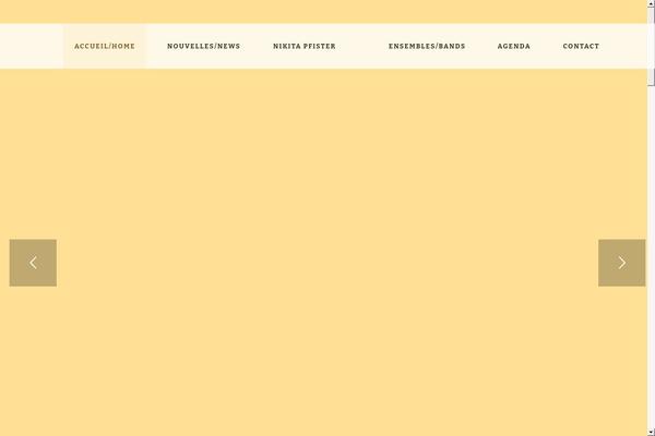 FWRD theme site design template sample