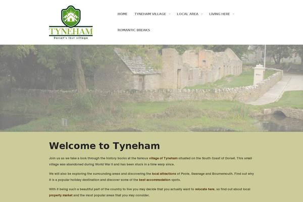 District theme site design template sample