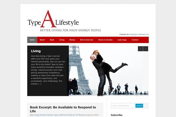 Wp Radiance 1.0.3 theme site design template sample