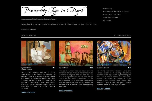 Equilibrium theme site design template sample