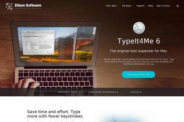 Aperture theme site design template sample