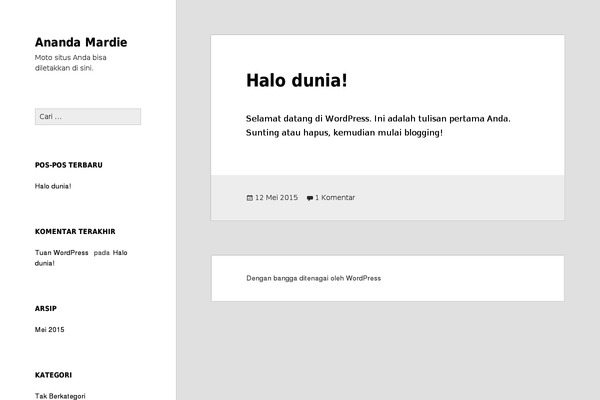 Diarjo Lite theme site design template sample
