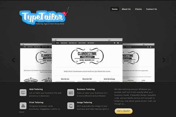 Redux theme site design template sample