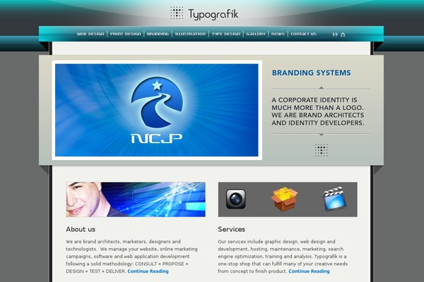 Chroma theme site design template sample