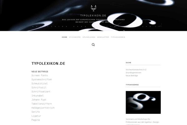 Uncode theme site design template sample