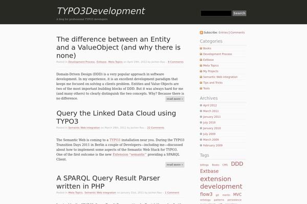 Bard theme site design template sample
