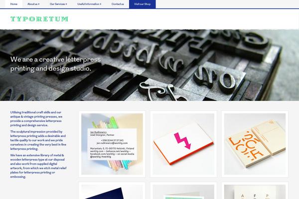 Mesh theme site design template sample