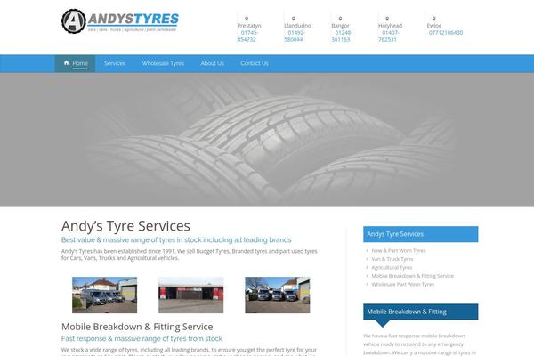 Dt-armada-child theme site design template sample