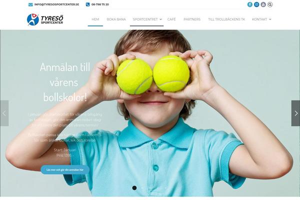 Site using Fitness-club plugin