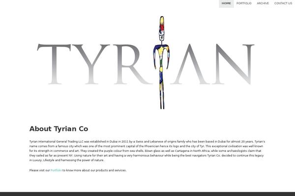 tyrianco.com site used Rt-fresh-wp