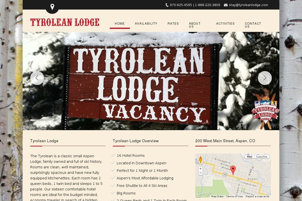 Soho Hotel theme site design template sample