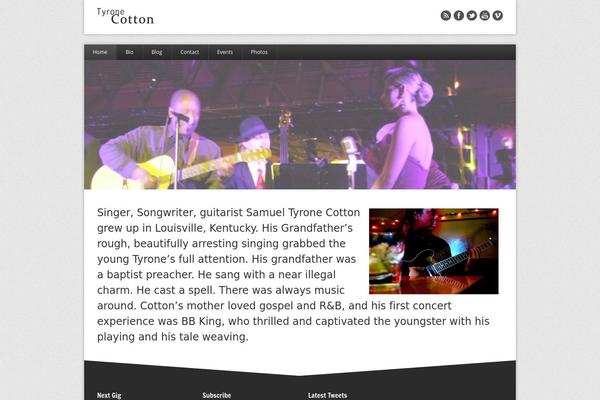 Site using Instant Band Site by Nimbit plugin