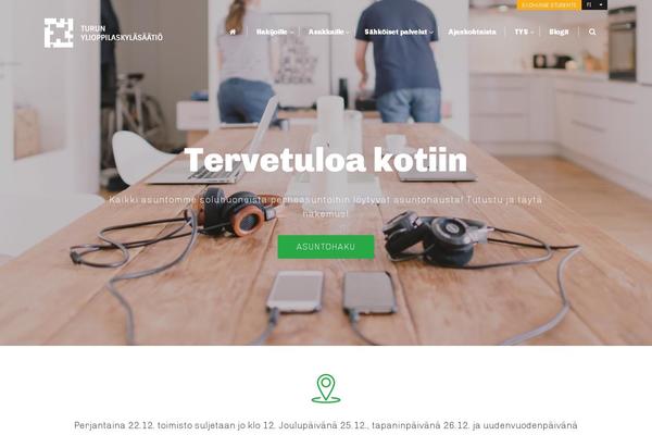 Site using Salient-social plugin