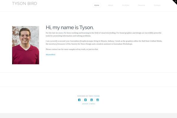 X | The Theme theme site design template sample