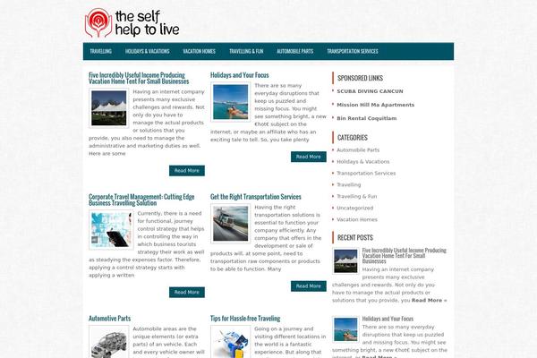 Expressnews theme site design template sample