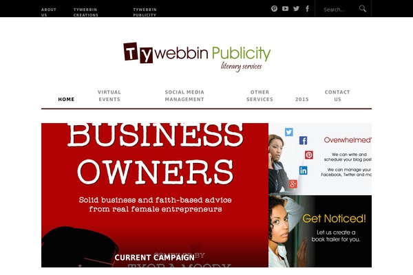 tywebbinvirtualevents.com site used Oria
