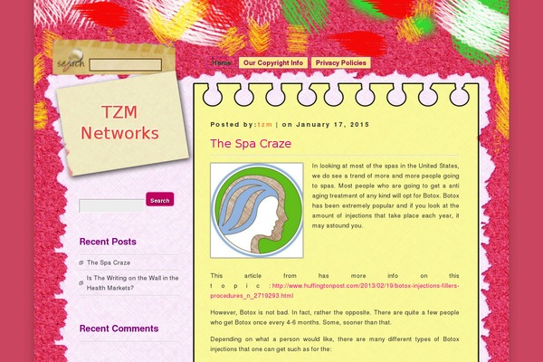 D5 COLORFUL theme site design template sample