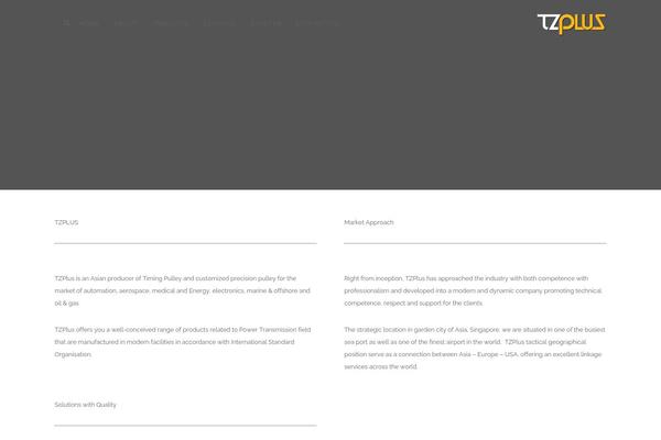 NAMO theme site design template sample