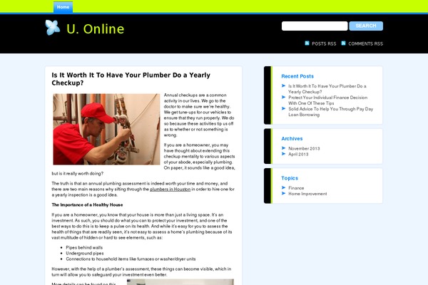 Vibe theme site design template sample
