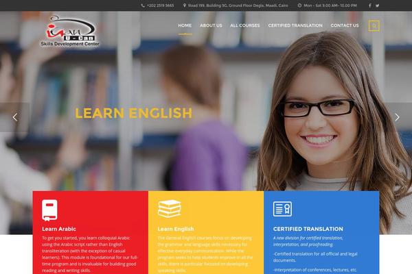 Masterstudy theme site design template sample