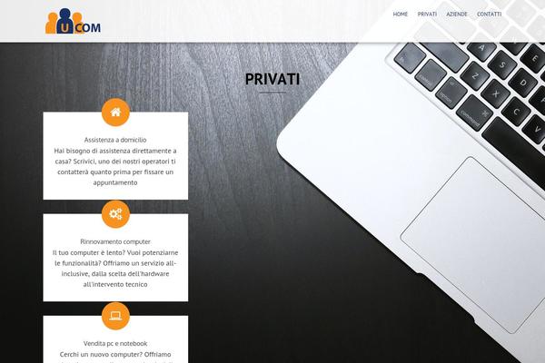 Site using Ultimate Addons for SiteOrigin plugin