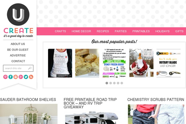 u-createcrafts.com site used Ucreate