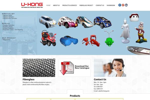 Site using eCommerce Product Catalog by impleCode plugin