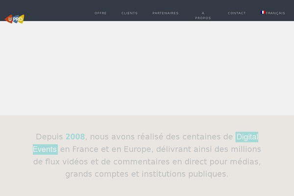 u-pro.fr site used Flati