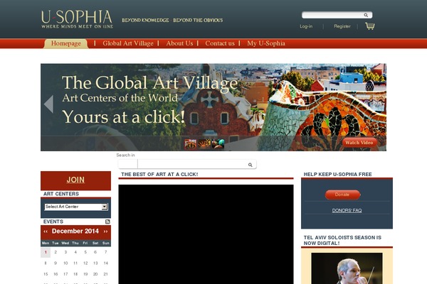 Magazine theme site design template sample