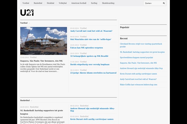 Unspoken theme site design template sample