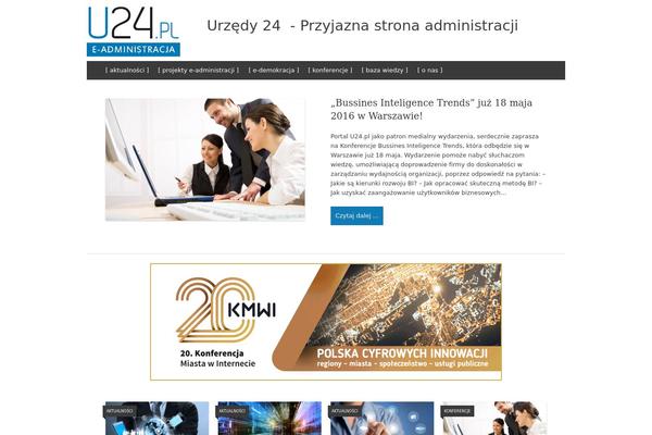 u24.pl site used Expound-wpcom