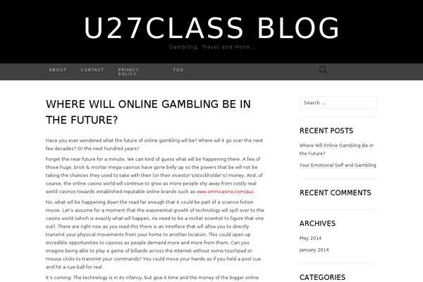 Suits theme site design template sample