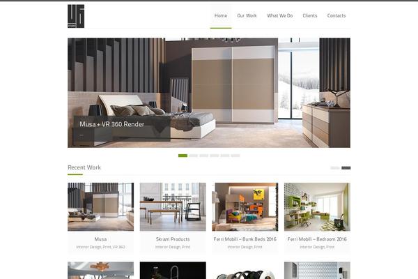 Crevision theme site design template sample