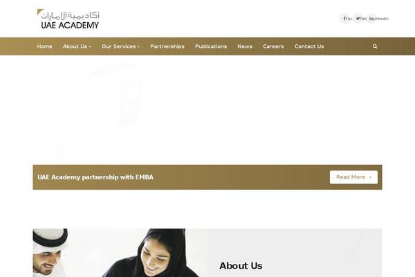 uaeacademy.ae site used Uaea