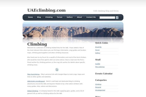 uaeclimbing.com site used Frozenage