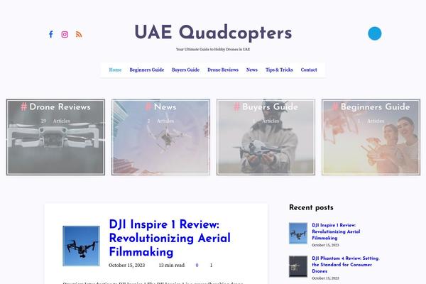 Maktub website example screenshot