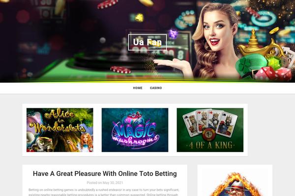 Businessly theme site design template sample