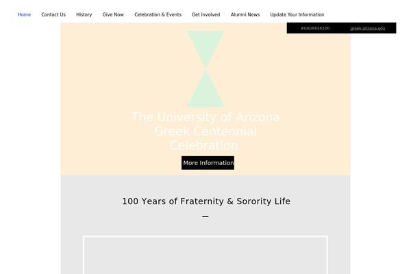 Arizona theme site design template sample