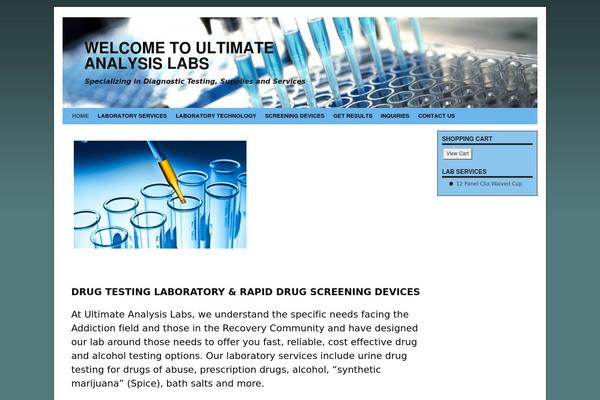 Weaver theme site design template sample