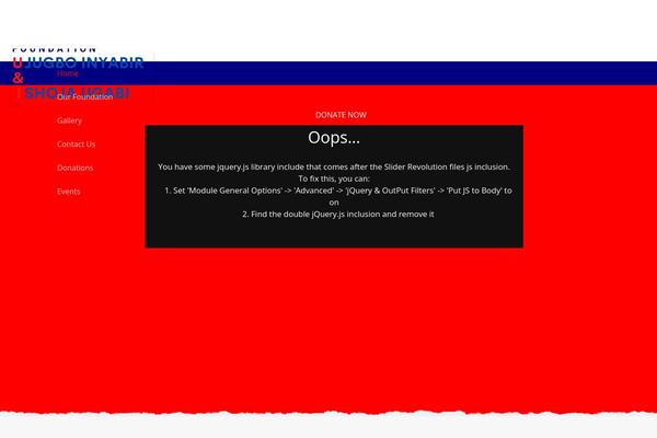 Impreza theme site design template sample