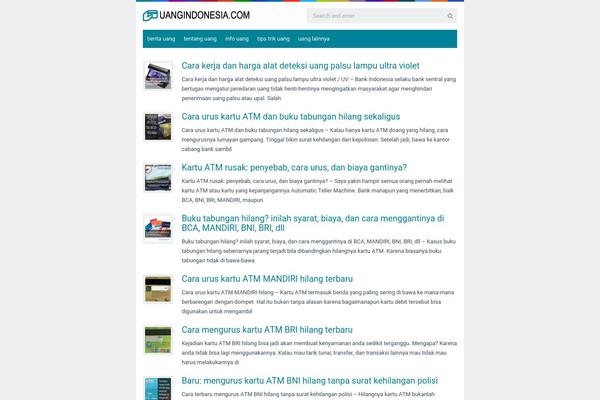 Contentberg theme site design template sample