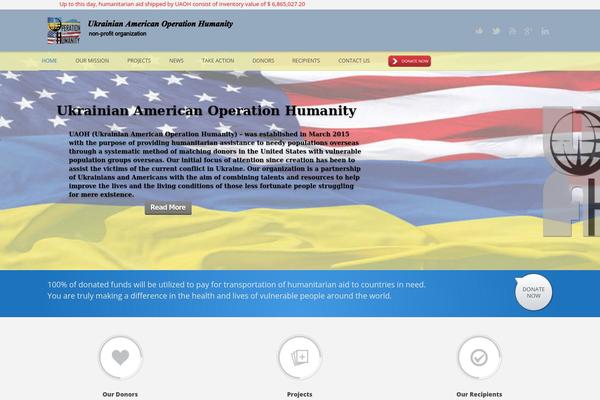 Site using Menu Image plugin