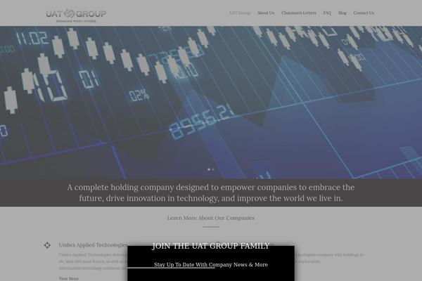 Strata theme site design template sample