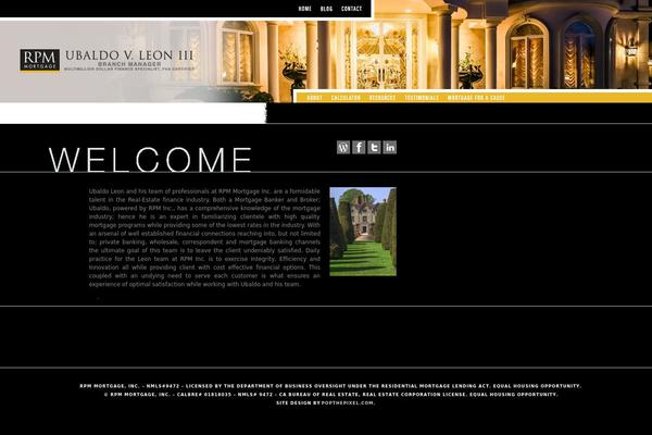 Barebones theme site design template sample