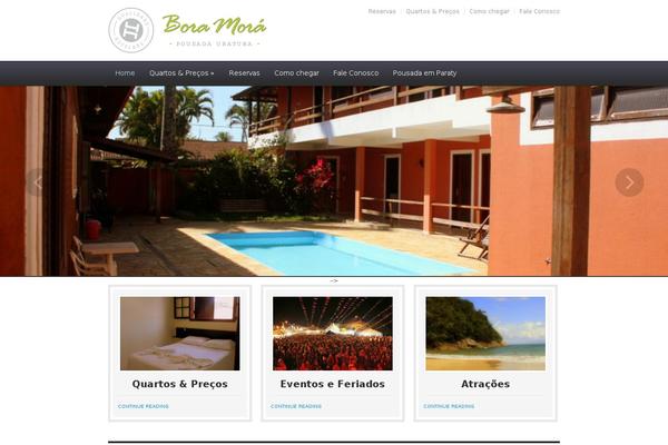Ambassador theme site design template sample