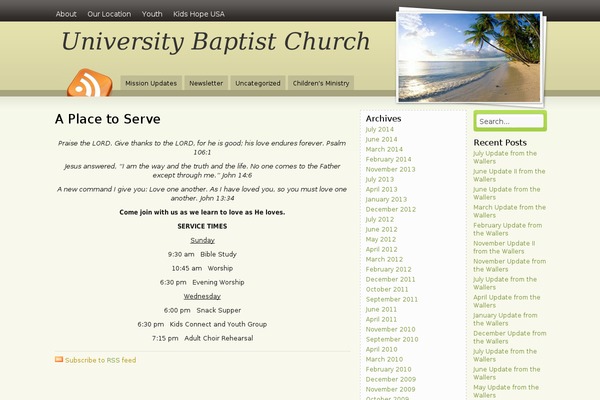 Amazing Grace theme site design template sample