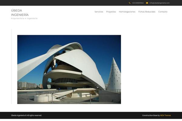 ubedaingenieria.com site used Construction-base